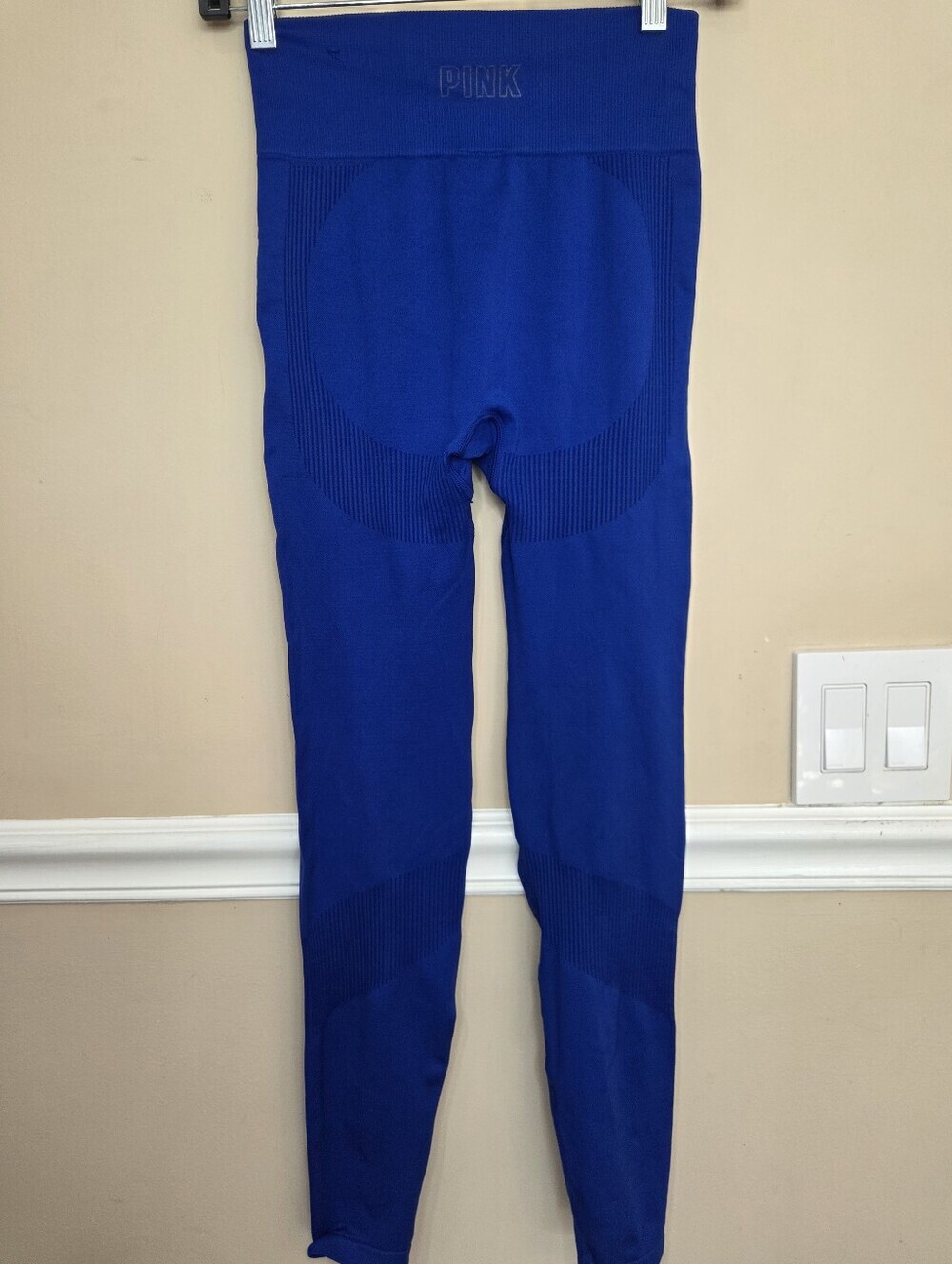 Victoria’s Secret Pink Seamless Workout Quarter Zip Top & Pans Set XS 2 PIECES. - Picture 11 of 16